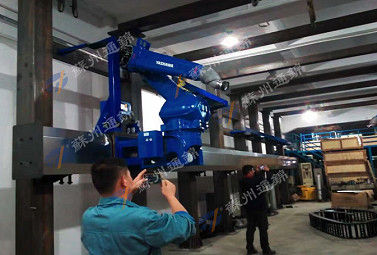 High Precision Dustproof Robot Rail System For Flame Plating Max Stroke 70m