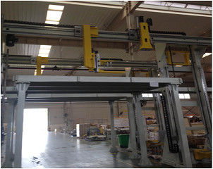 Wall Mounted Type Robot Rail System Steady Operation Flexible To Install
